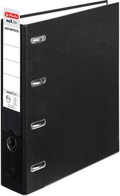 herlitz maX.file protect Doppelordner schwarz Karton 7,0 cm