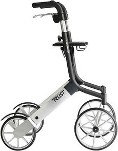 RUSSKA Rollator let's go out 11449010 silber