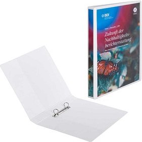 Thumbnail - Exacompta Kreacover Ringbuch 2-Ringe weiß 3,8 cm DIN A4, 1 St.