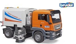 bruder MAN TGS LKW Straßenreinigung 3780 Spielzeugauto