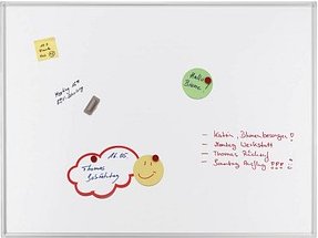 FRANKEN Whiteboard ECO 180,0 x 120,0 cm weiß emaillierter Stahl