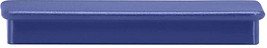 Magnete blau, Kunststoff 2,8 x 5,5 x 0,75 cm, 10 St.