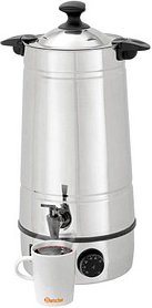 Thumbnail - Bartscher Glühweintopf silber 7,0 l 2200 W