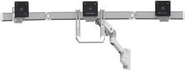 ergotron Monitor-Halterung HX Triple-Monitor Bogen-Kit 98-009-216 weiß für 3 Monitore