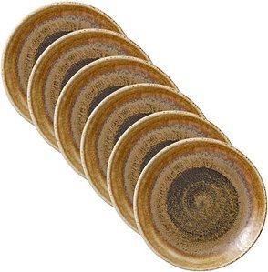 HEART & SOUL Teller Perfect Match Cumin hellbraun 15,0 cm, 6 St.