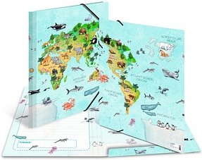Thumbnail - HERMA Sammelmappe DIN A3 Weltkarte, 1 St.