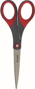 Scotch Schere 1447 grau-rot 18,0 cm