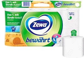Zewa Toilettenpapier bewährt 3-lagig, 16 Rollen