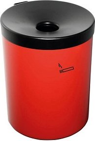 Thumbnail - TKG Rondo Maxi Wandaschenbecher rot, 1 St.