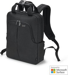 Thumbnail - DICOTA Laptop-Rucksack Eco Slim PRO für Microsoft Surface Kunstfaser schwarz bis 38,1 cm (15 Zoll)