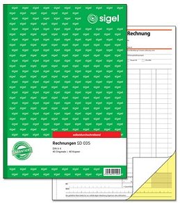 Thumbnail - SIGEL Rechnung Formularbuch SD035, 1 St.