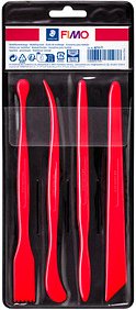 Thumbnail - STAEDTLER Modellierwerkzeug rot 4er Set, 1 Pack