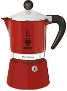 Thumbnail - BIALETTI Rainbow Espressokocher rot, 3 Tassen