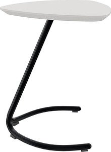 fm TRESTA Beistelltisch weiß 55,0 x 50,0 x 69,5 cm