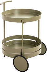 HAKU Möbel Servierwagen grün 42,0 x 42,0 x 62,0 cm