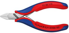 Thumbnail - KNIPEX 77 32 115 kleine Facette Elektronik-Seitenschneider