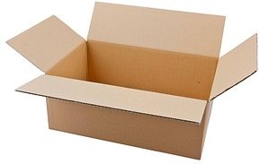 Nestler Wellpapp-Faltkartons 1-wellig braun 41,0 x 26,0 x 16,7 cm Außenmaß, 20 St.