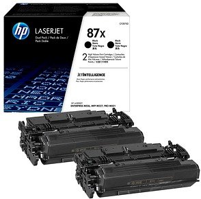 HP 87X (CF287XD) schwarz Tonerkartuschen, 2er-Set