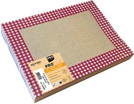 PROnappe Platzsets Leinen Vichy mehrfarbig 30,0 x 40,0 cm, 400 St.