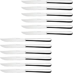 HEPP Steakmesser Carlton silber, 12 St.