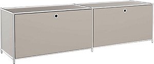 viasit Sideboard System4, 171208 taupe 152,9 x 40,4 x 43,2 cm, 1 St.