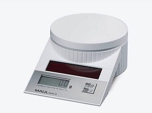 MAUL Briefwaage MAULtronic S weiß für max. 2,0 kg