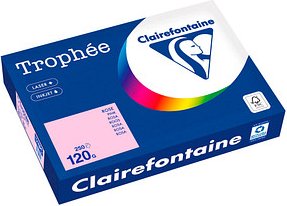 Clairefontaine Kopierpapier Trophée rosa DIN A4 120 g/qm 250 Blatt