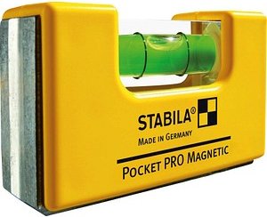 STABILA Pocket Pro Magnetic Wasserwaage Kunststoff 7,0 cm