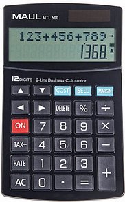 MAUL MTL 600 Tischrechner schwarz