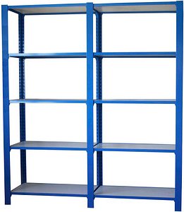 Simonrack Weitspannregal OFFICLICK 8435104999417 blau, weiß 180,0 x 40,0 x 210,0 cm