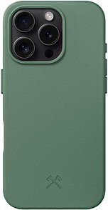 WOODCESSORIES Bio Case Handy-Cover für Apple iPhone 16 Pro grün