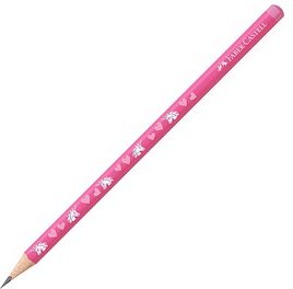Thumbnail - FABER-CASTELL Einhorn Bleistift HB pink, 1 St.