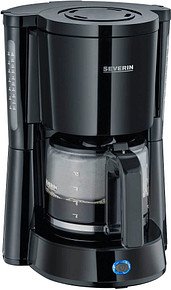 SEVERIN KA 4815 Type Kaffeemaschine schwarz, 10 Tassen