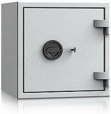 ISS Waffenschrank Emmerich-Goch 59271 Sicherheitsstufe 0 nach EN 1143-1 lichtgrau 45,5 x 41,5 x 45,5 cm