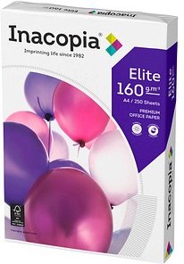 Inacopia Kopierpapier elite DIN A4 160 g/qm 250 Blatt