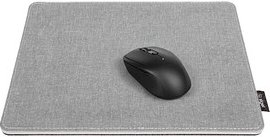 SIGEL Mousepad Eyestyle hellgrau/schwarz