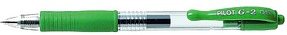 PILOT G2 Gelschreiber grün/transparent 0,3 mm, Schreibfarbe: grün, 1 St.