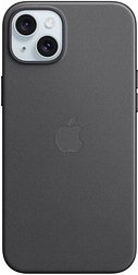 Apple Feingewebe Case mit MagSafe Handy-Cover für Apple iPhone 15 Plus schwarz