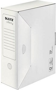 Thumbnail - LEITZ Archivboxen Infinity weiß 10,0 x 33,0 x 25,5 cm, 10 St.