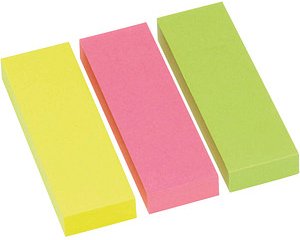 inFO Brillantmix Haftmarker farbsortiert 3x 100 Streifen