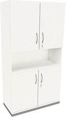 fm Regalschrank Sidney, 4260429769131 weiß 100,0 cm 44,2 cm, 1 St.