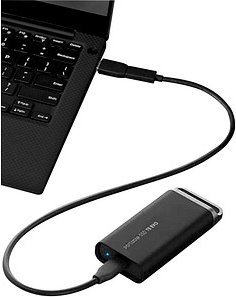 Thumbnail - SAMSUNG Portable T5 EVO 2 TB externe SSD-Festplatte schwarz