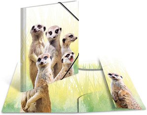 Thumbnail - HERMA Zeichenmappen DIN A3 Erdmännchen, 3 St.