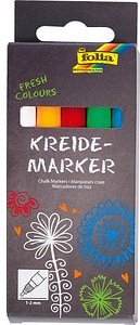 folia FRESH COLOURS Kreidemarker farbsortiert 1,0 - 2,0 mm, 5 St.