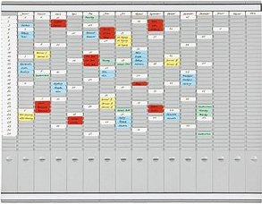 FRANKEN Stecktafel 100,8 x 78,3 cm 16 Spalten