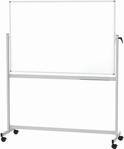 MAUL Mobiles Whiteboard MAULstandard 120,0 x 90,0 cm weiß spezialbeschichteter Stahl