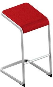 Thumbnail - Quadrifoglio Hocker C-STOOL OCSTOA01/2YUP rot, 1 St.