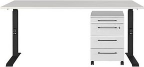 GERMANIA Agenda Office Büromöbel-Set lichtgrau