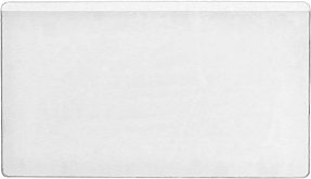 DURABLE Visitenkartentasche selbstklebend transparent, für 1 Visitenkarte, 100 St.