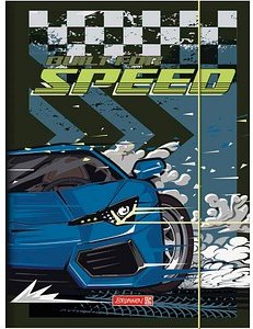 BRUNNEN Sammelmappe Fast Wheels DIN A3 blau/grün, 1 St.